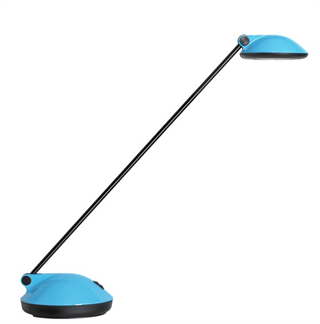 Ganske fortrinlig bordlampe i blå fra Unilux
